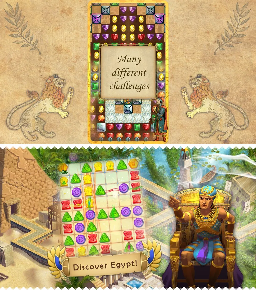Clash of Diamonds and Curse of the Pharaoh