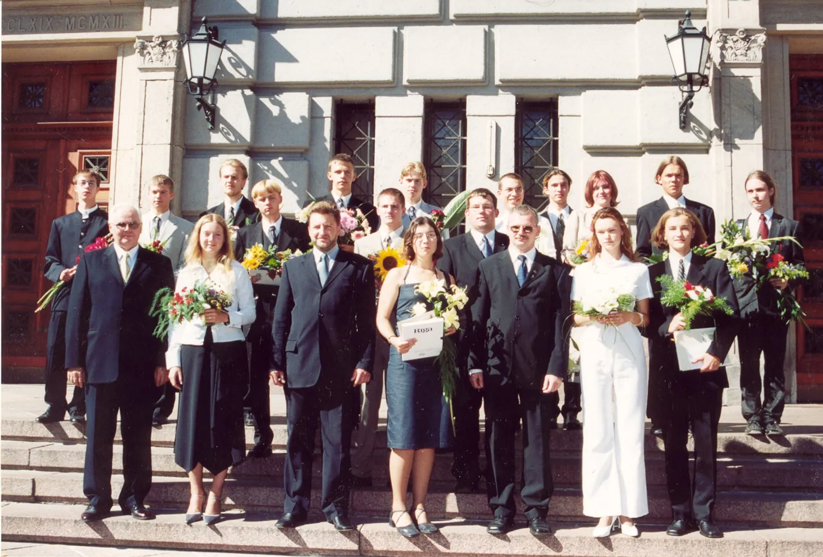 Congratulations from the Mayor of Riga, 2002